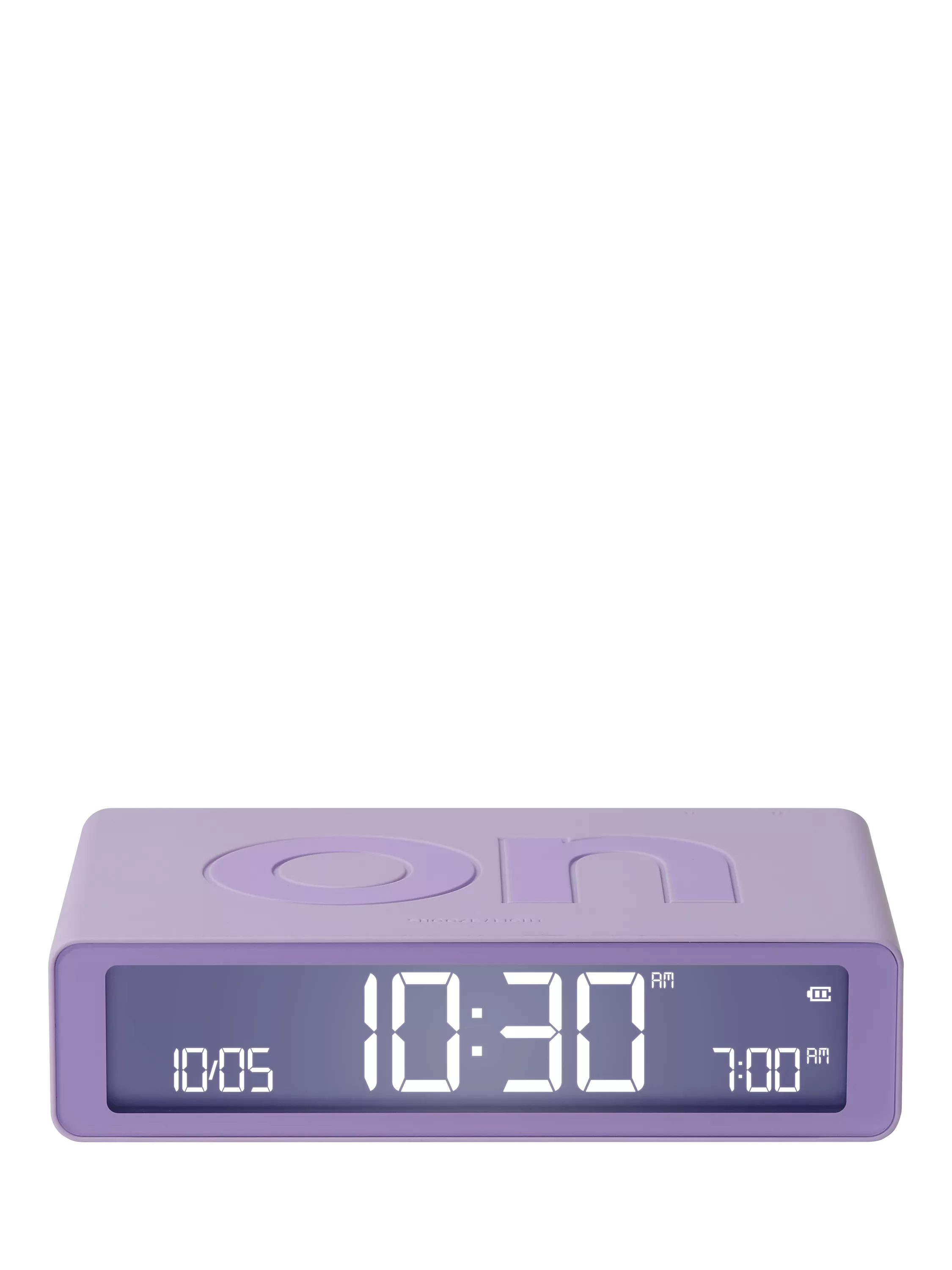 Lexon Flip Classic LCD Digital Alarm Clock