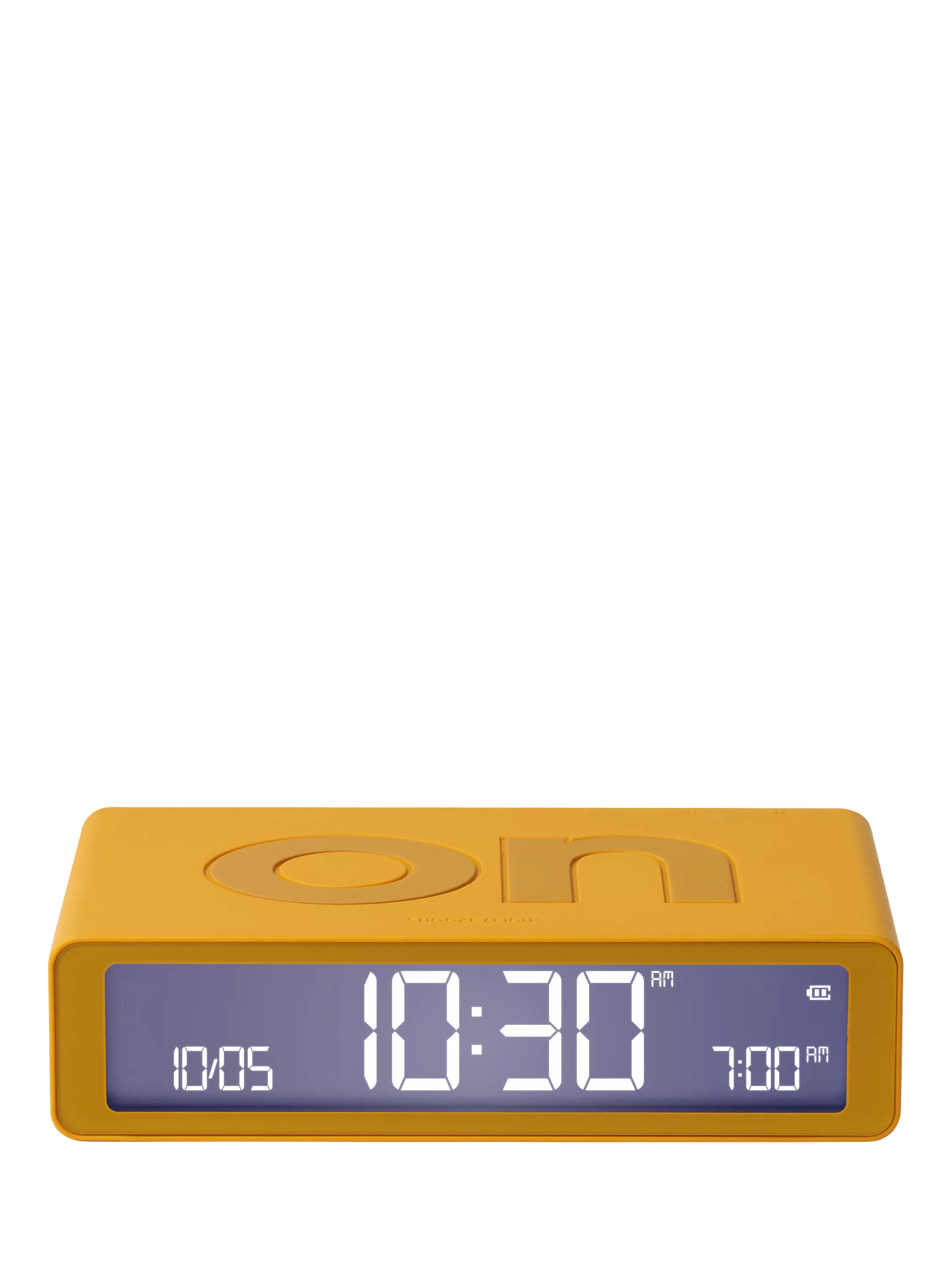 Lexon Flip Classic LCD Digital Alarm Clock