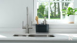 ReBorn washing up bowl and sink tidy set deep blue - British product