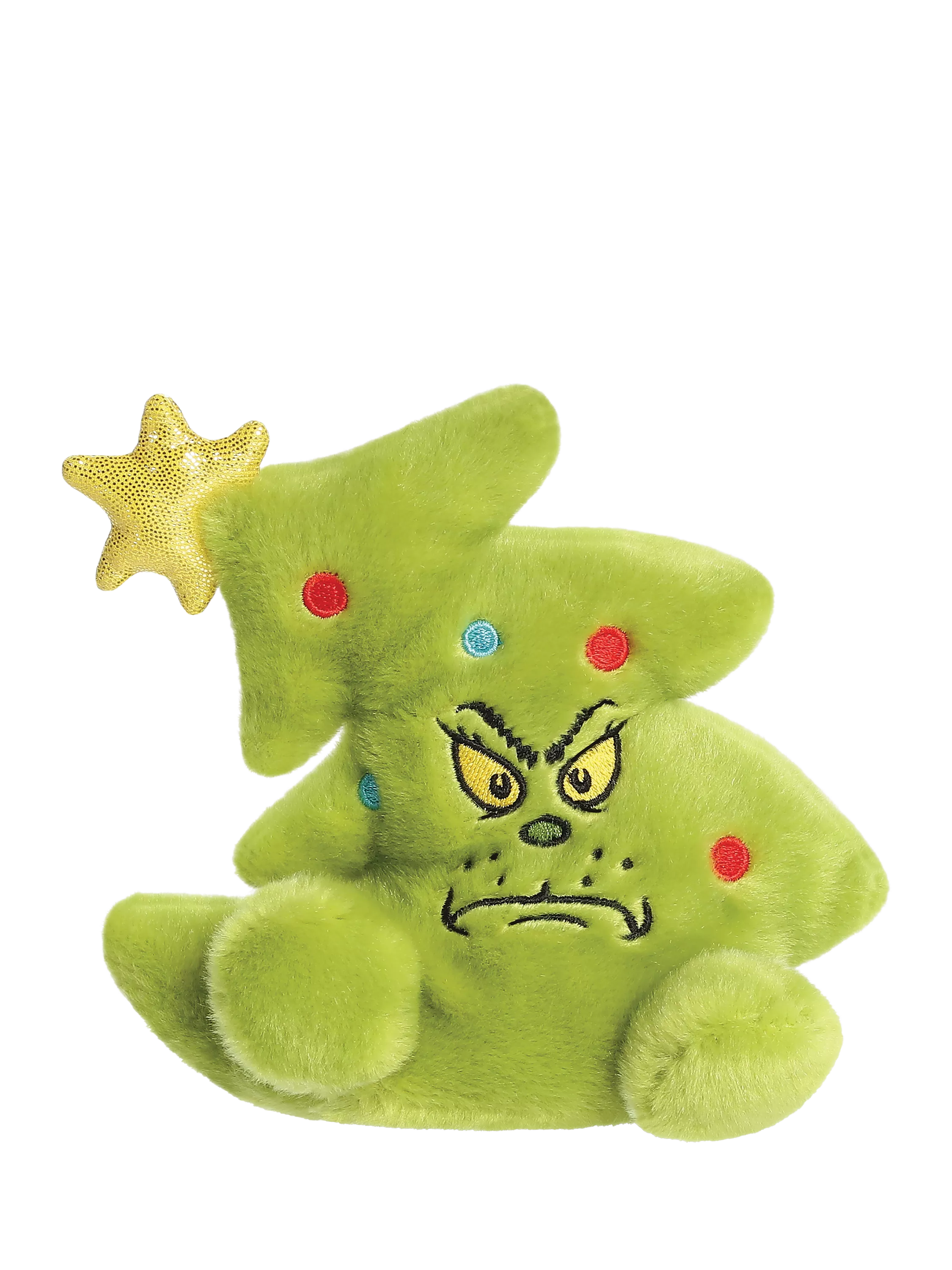 Aurora World Palm Pals Grinch Tree soft toy 14cm - British product