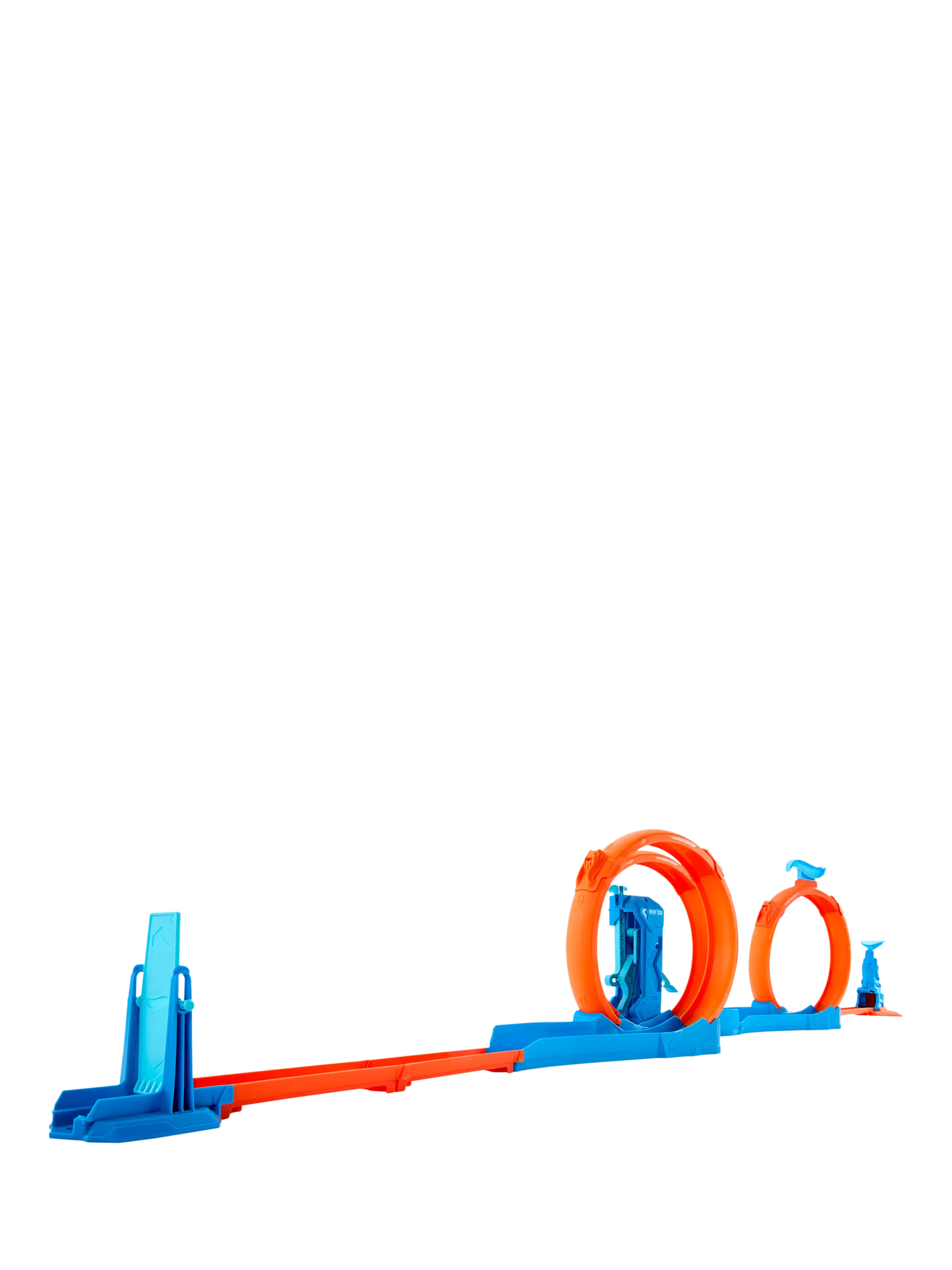 Hot Wheels track set Triple Loop Pack 13 pieces, UK version