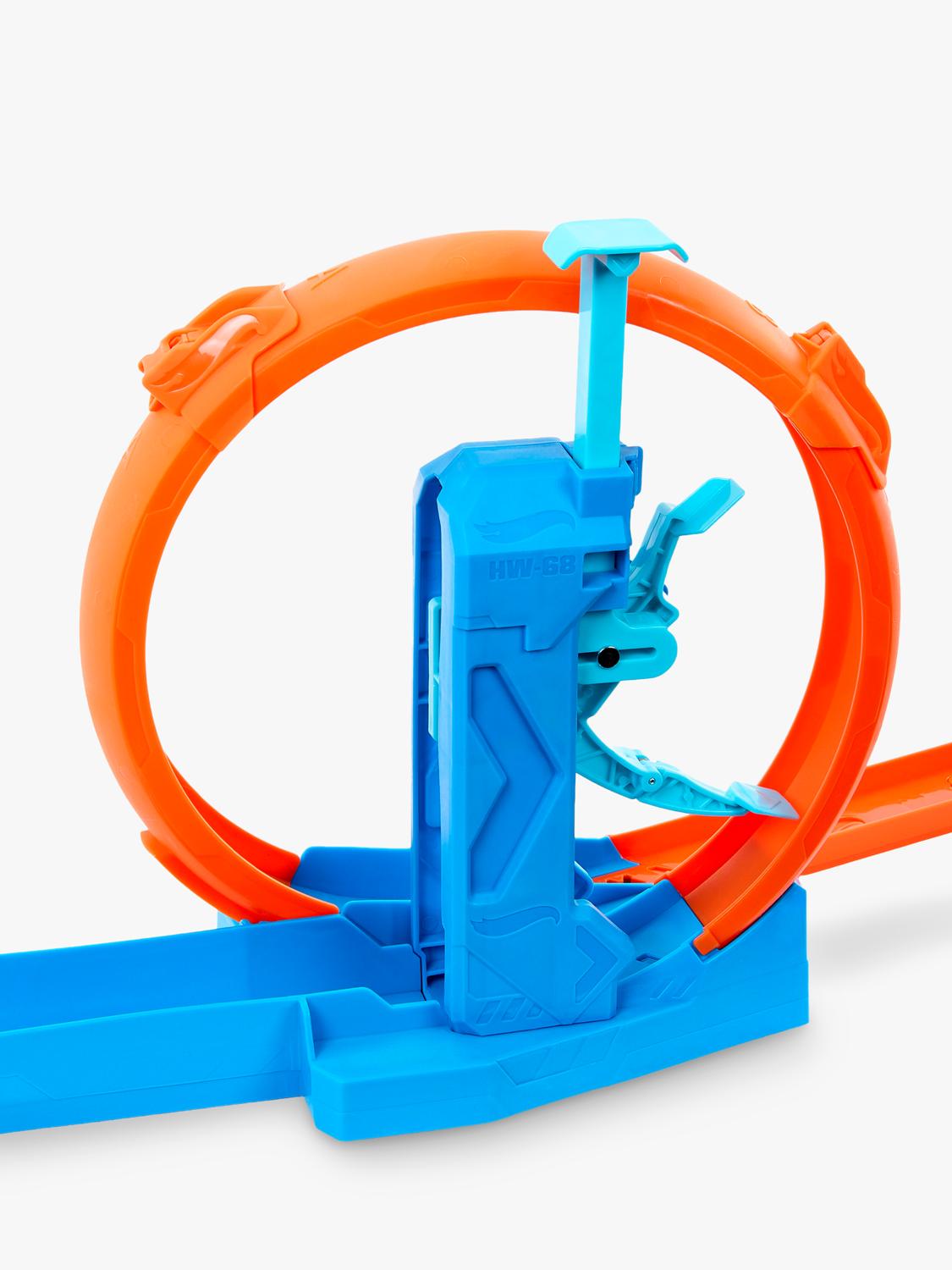 Hot Wheels track set Triple Loop Pack 13 pieces, UK version