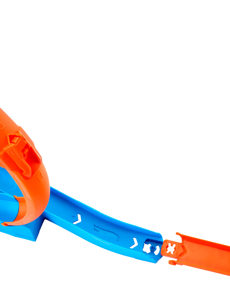 Hot Wheels track set Triple Loop Pack 13 pieces, UK version
