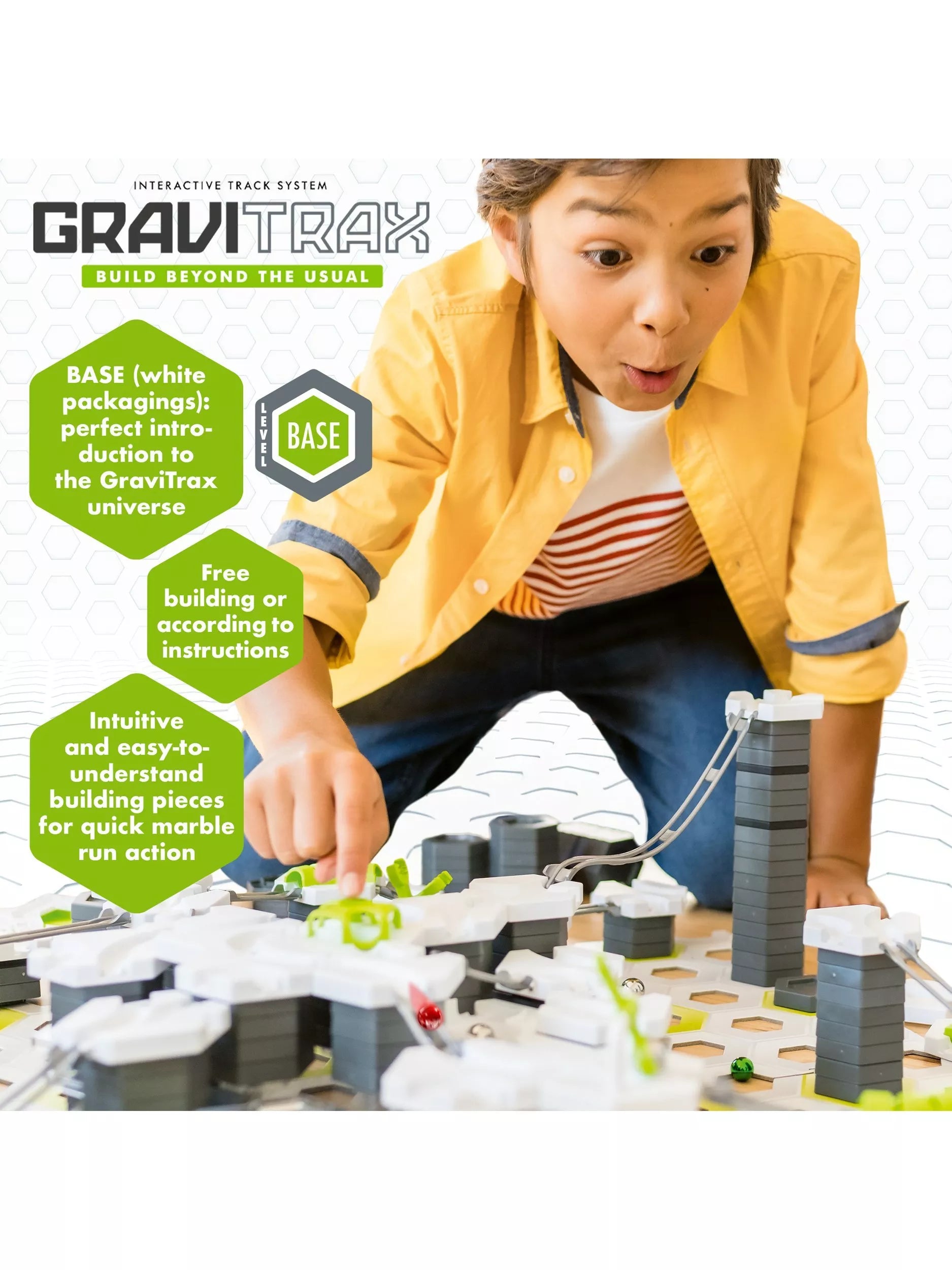 GraviTrax XXL SkyTrax Action Set marble run construction set, UK version