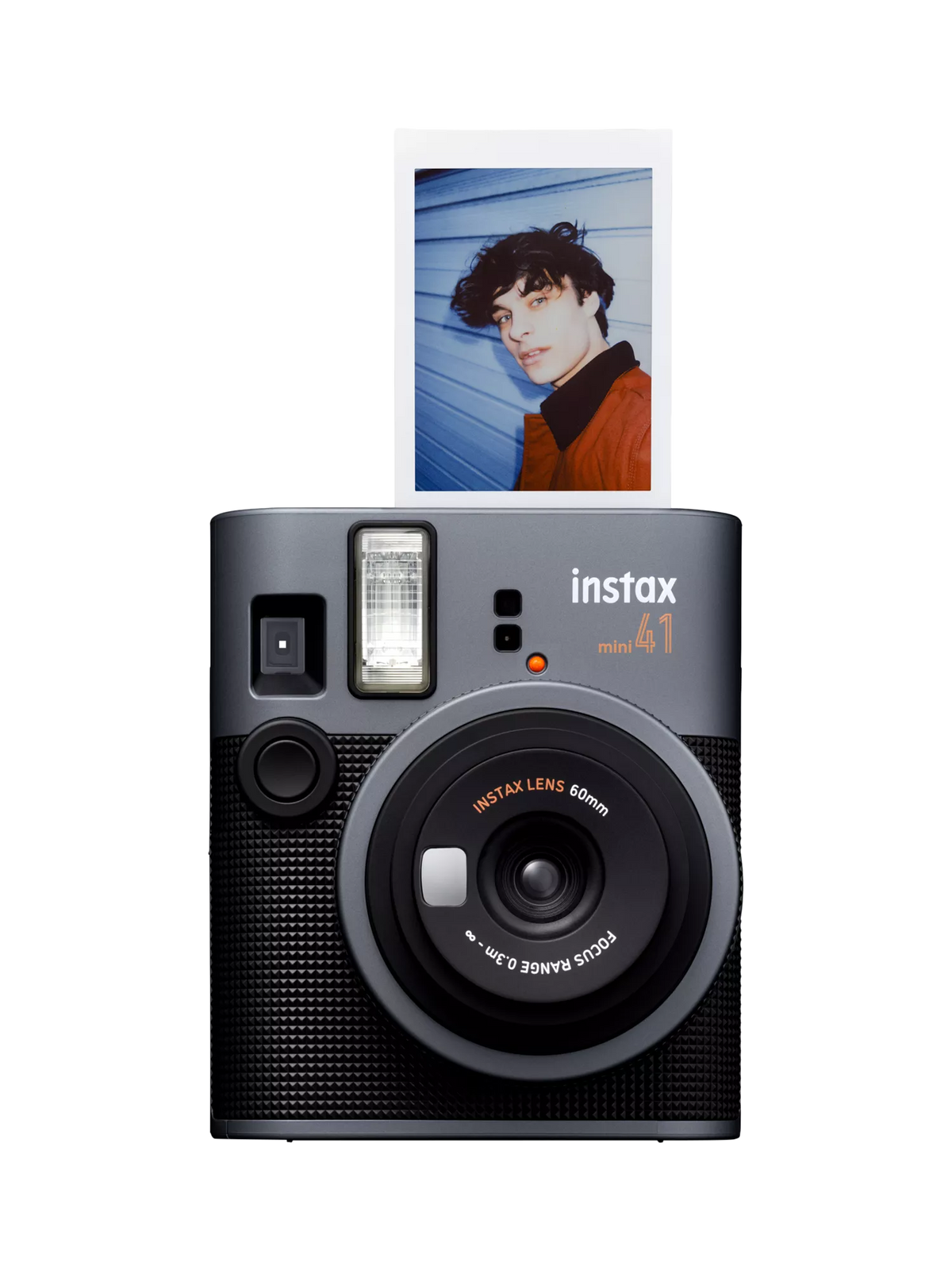 instax Mini 41 black instant camera, UK version