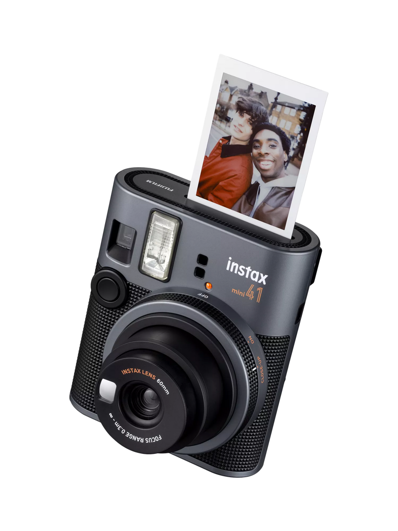 instax Mini 41 black instant camera, UK version