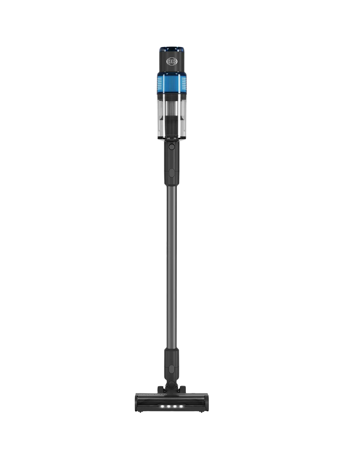 SEBO Balance A1 cordless vacuum cleaner basalt grey blue (British brand)