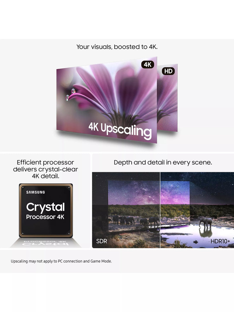 Samsung 4K Smart TV U8000F 43 inch, UK version