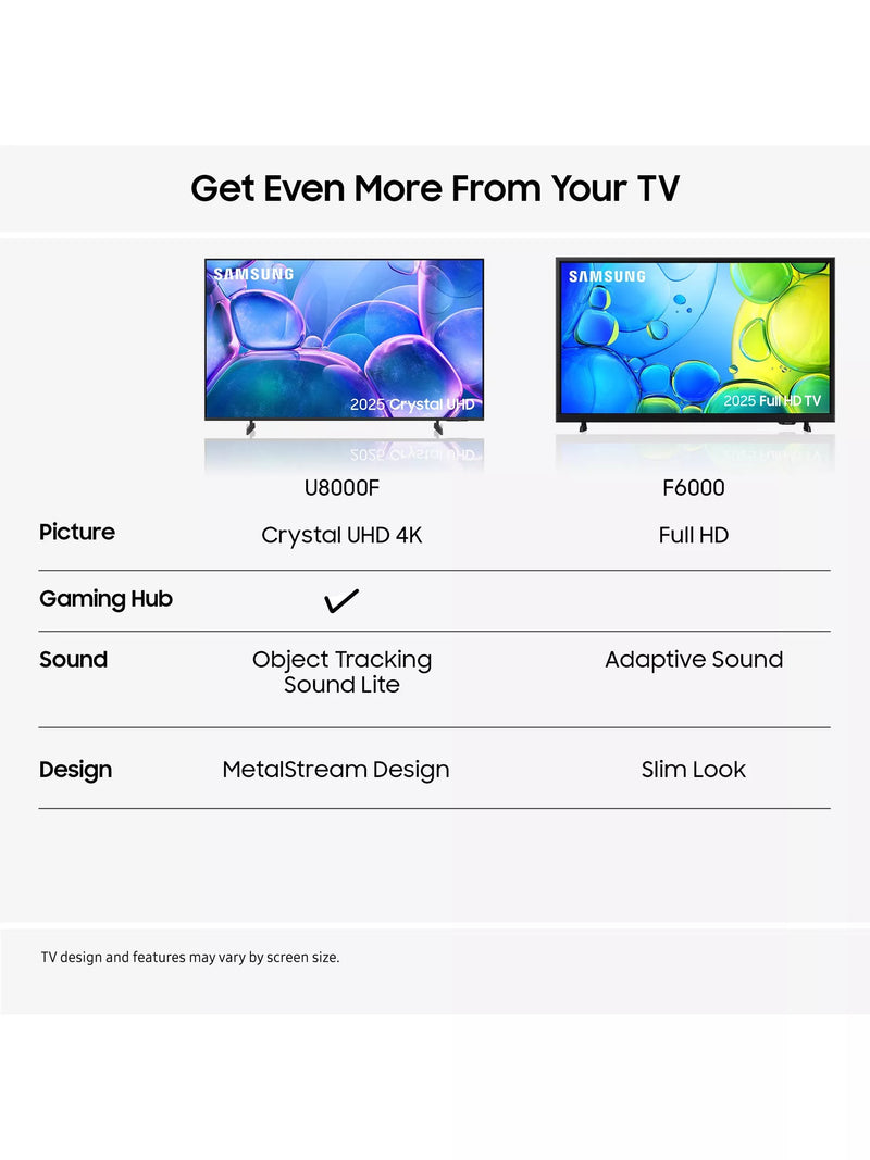Samsung UE75U8000F 75 inch 4K smart TV, UK version