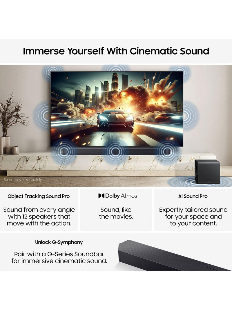Samsung QN990F Neo QLED 8K TV 85 inch - British product