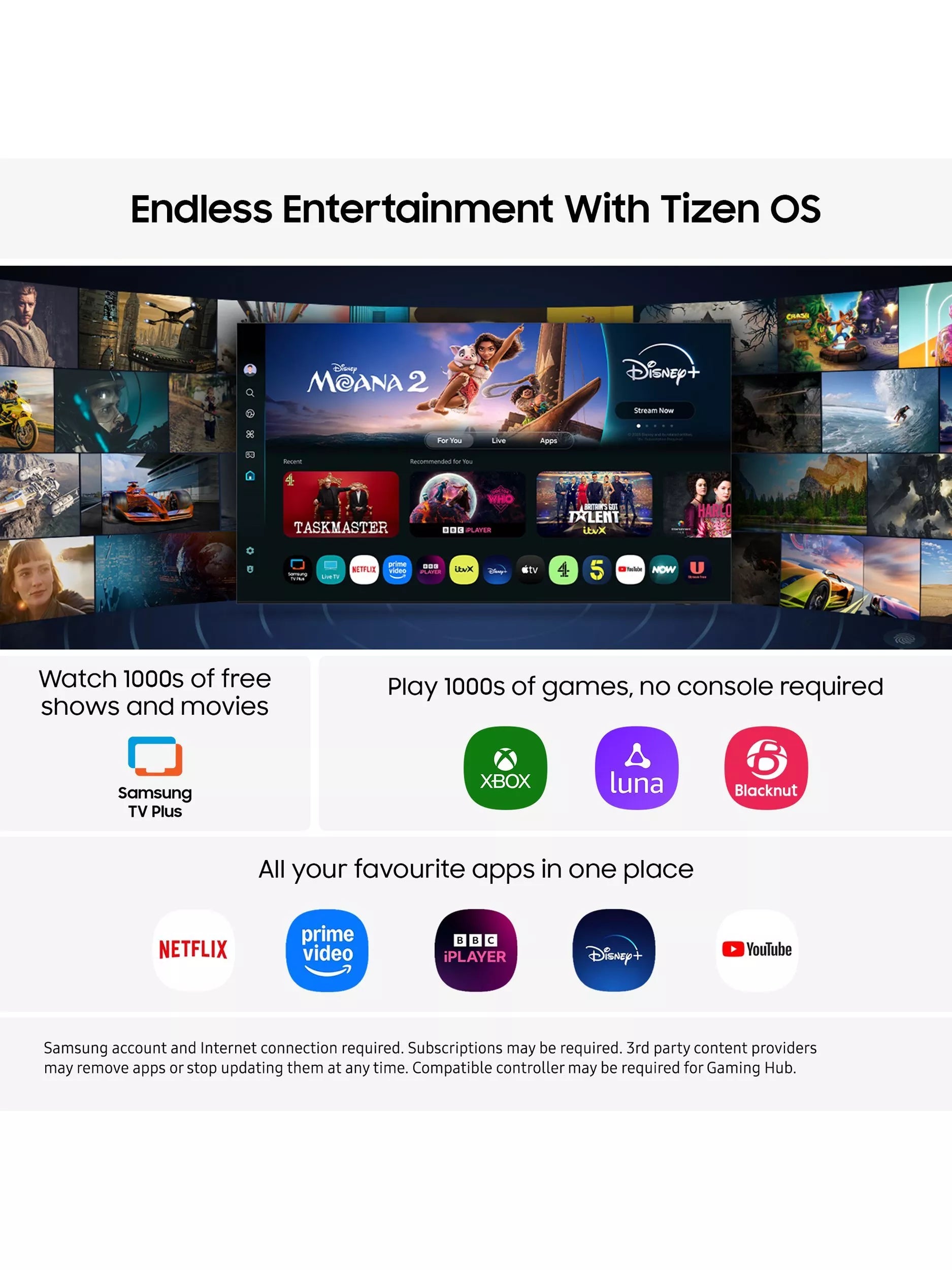Samsung 24 inch Full HD Smart TV, imported from the UK