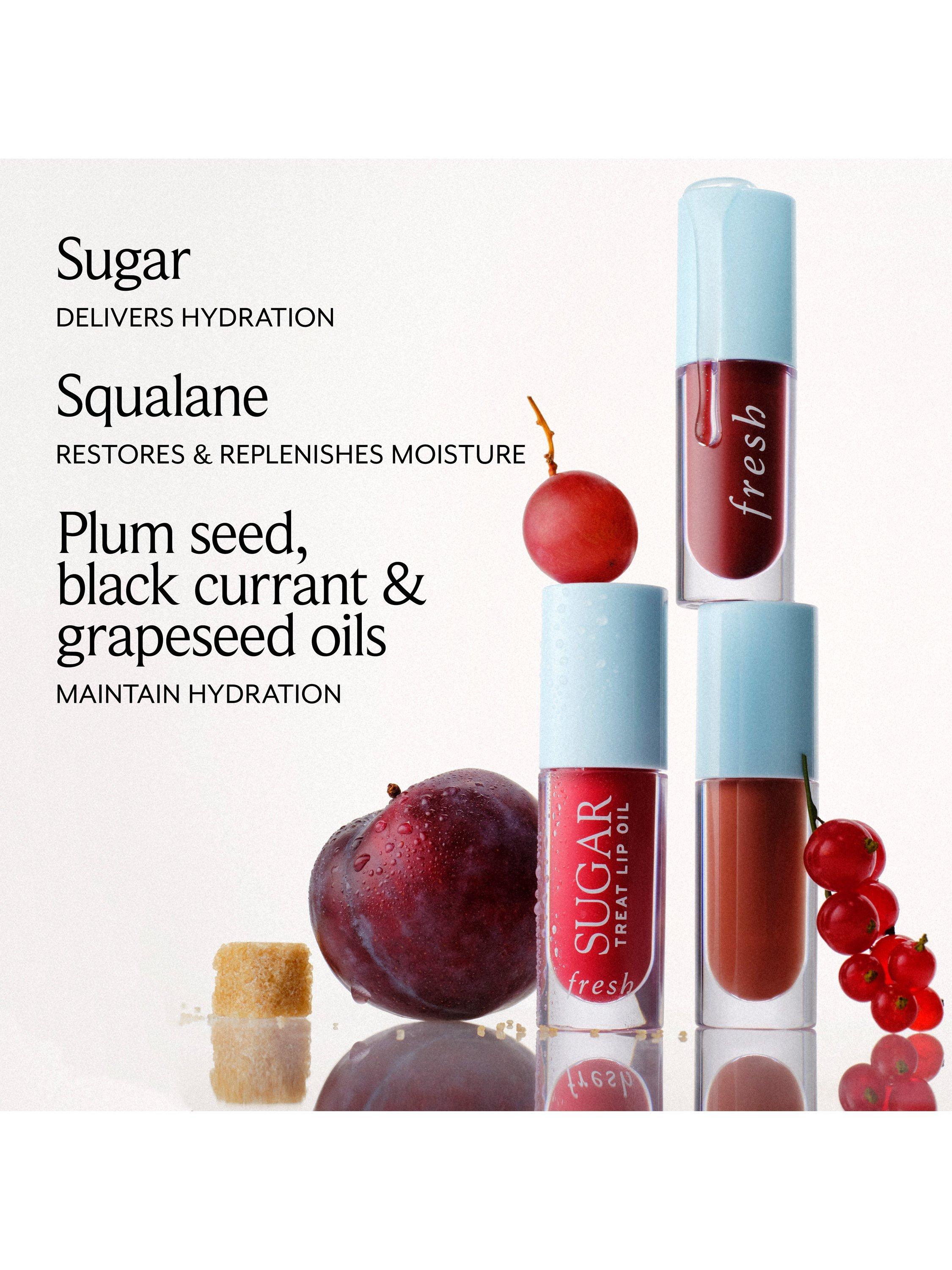 Fresh Sugar Treat nourishing tinted lip oil 4ml (British brand)