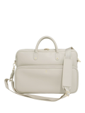 Stackers Faux Leather Laptop Bag, Oatmeal