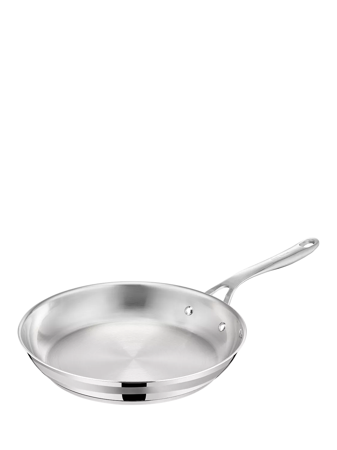 Tefal brushed stainless steel frying pan for induction hobs, UK version