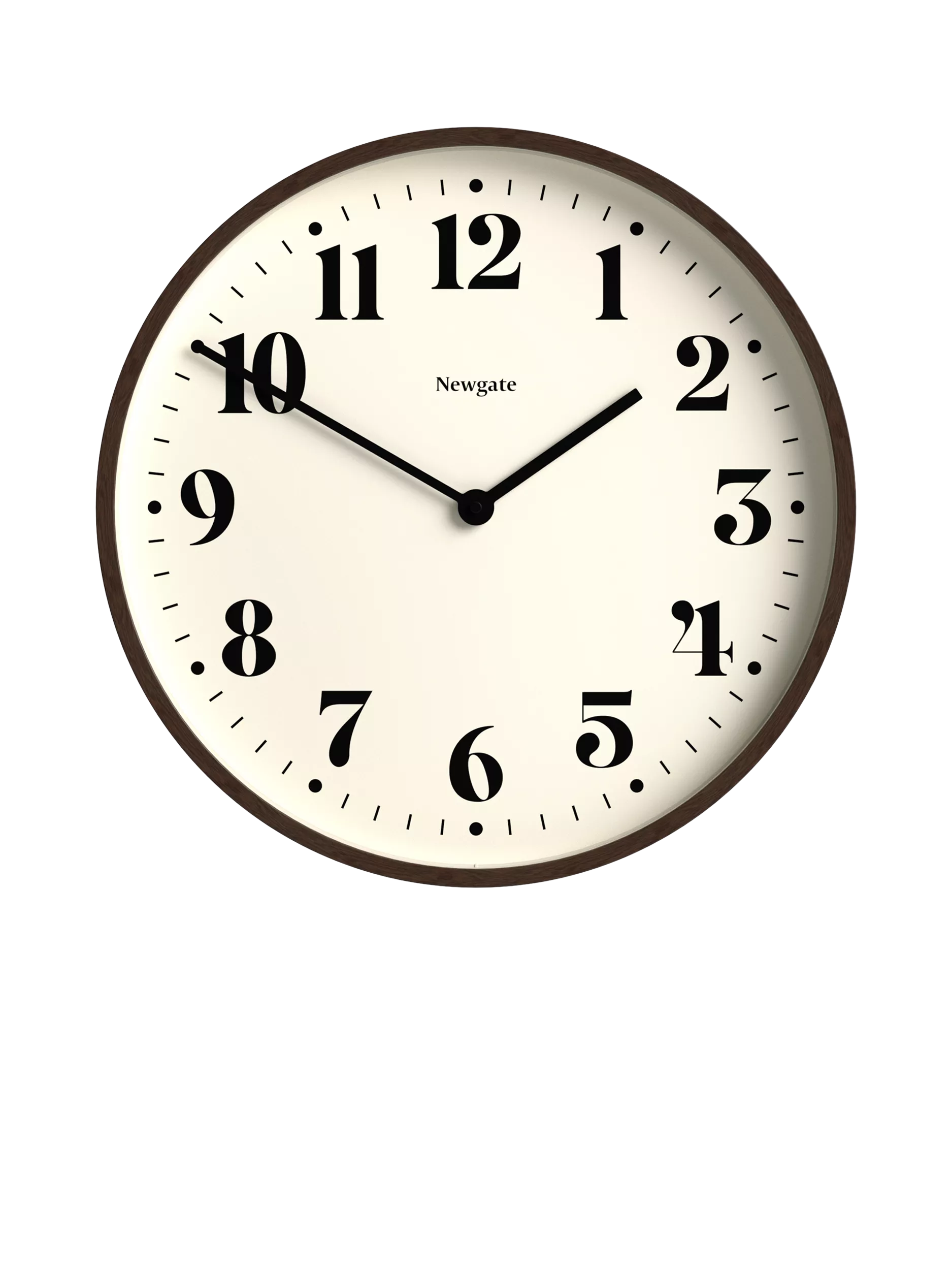 Newgate Clocks No2 wall clock 45cm, imported from the UK