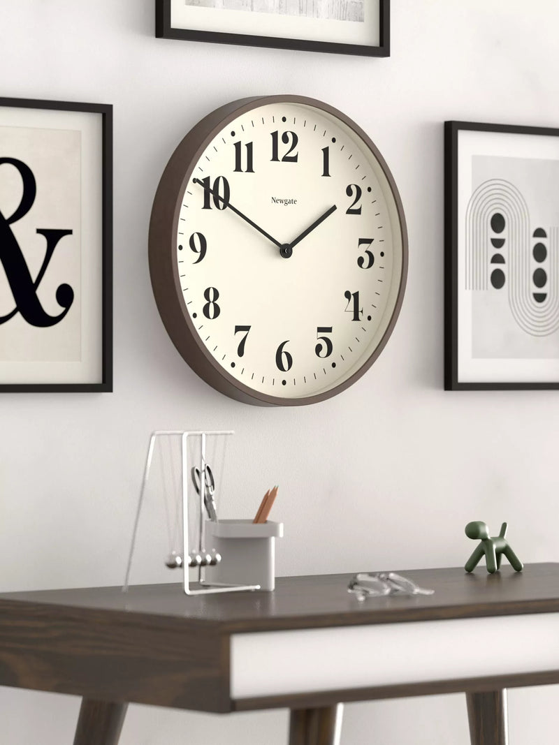 Newgate Clocks No2 wall clock 45cm, imported from the UK