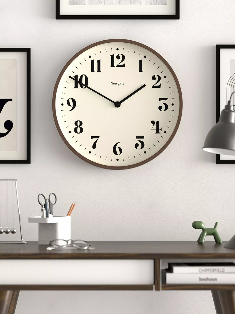 Newgate Clocks No2 wall clock 45cm, imported from the UK