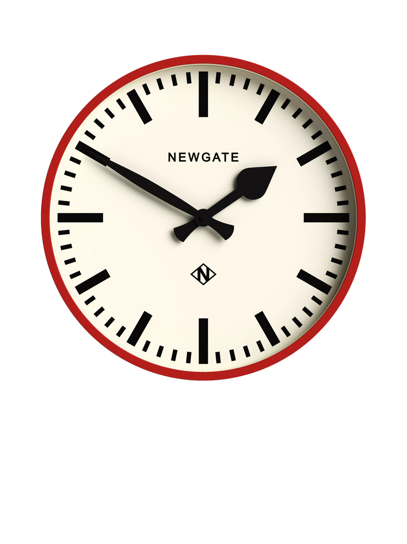Newgate Clocks Number Three Railway Wall Clock, 37cm