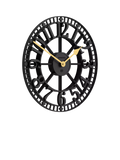 Newgate Clocks skeleton wall clock 40cm black - British product