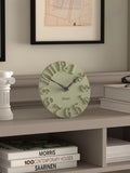 Jones Clocks Hampstead mantel clock desert sage (British brand)
