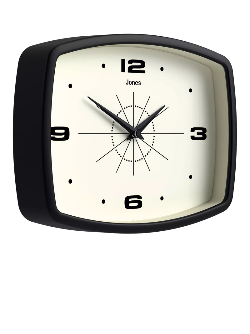 Jones Clocks Movie Retro wall clock 25cm, UK version