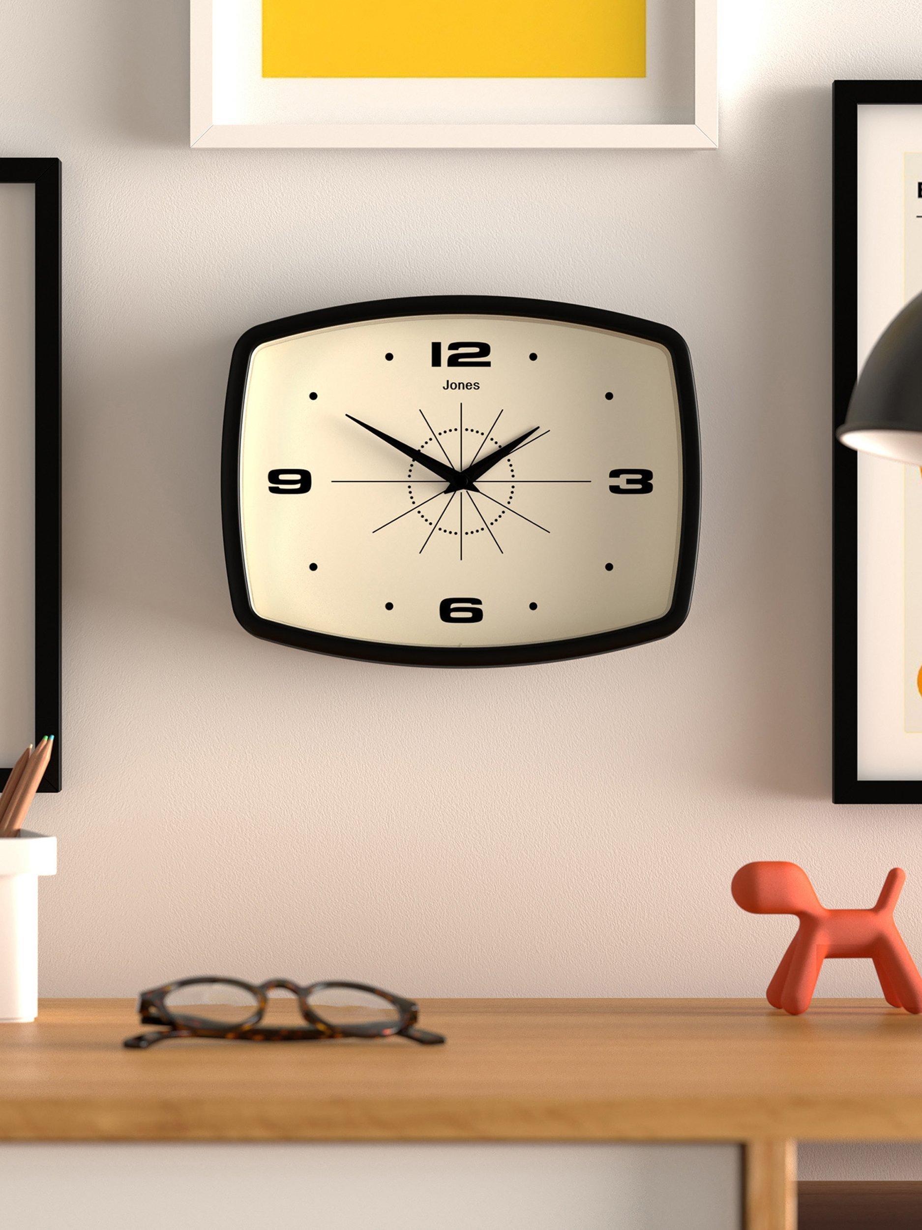 Jones Clocks Movie Retro wall clock 25cm, UK version