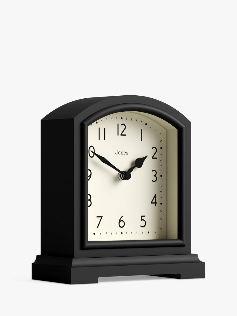 Jones Clocks tavern analogue mantel clock with quartz movement, UK version
