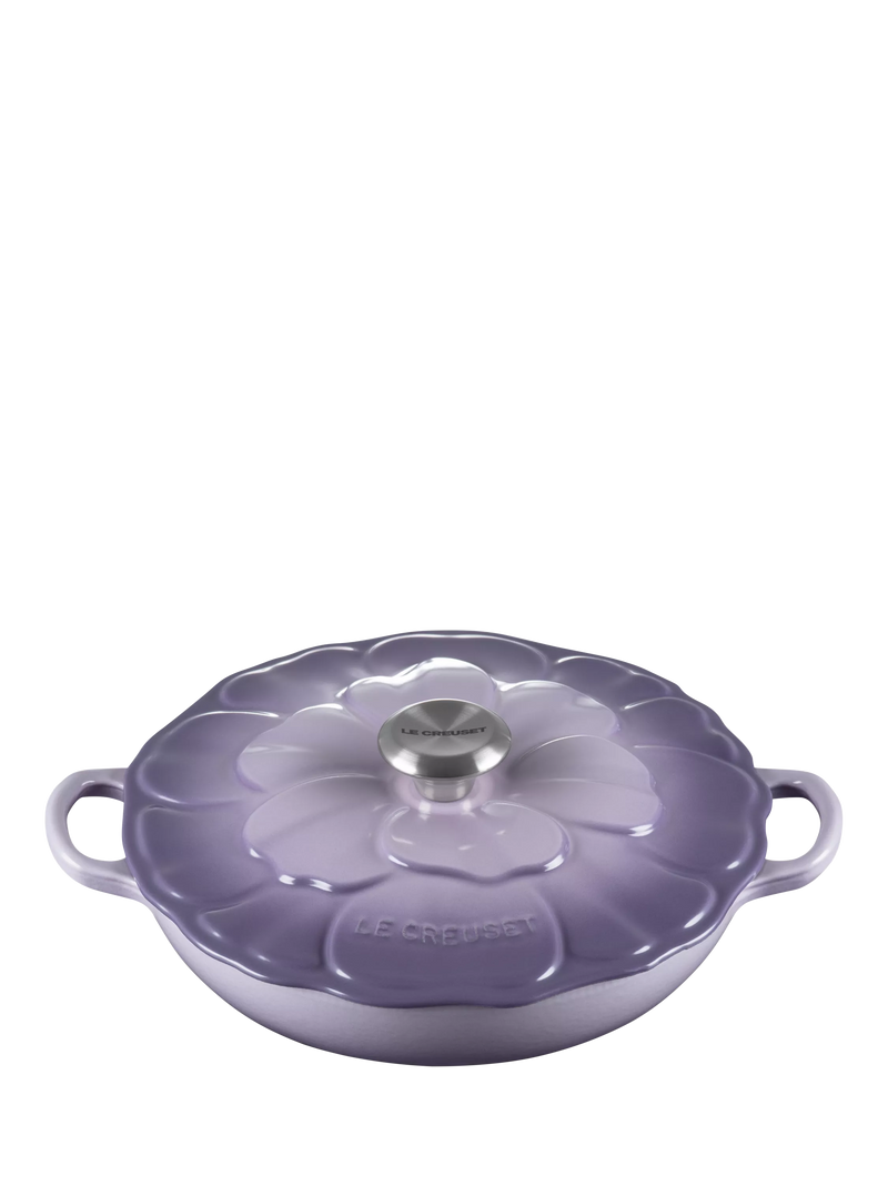 Le Creuset Cast Iron Petal Signature Shallow Casserole 26cm