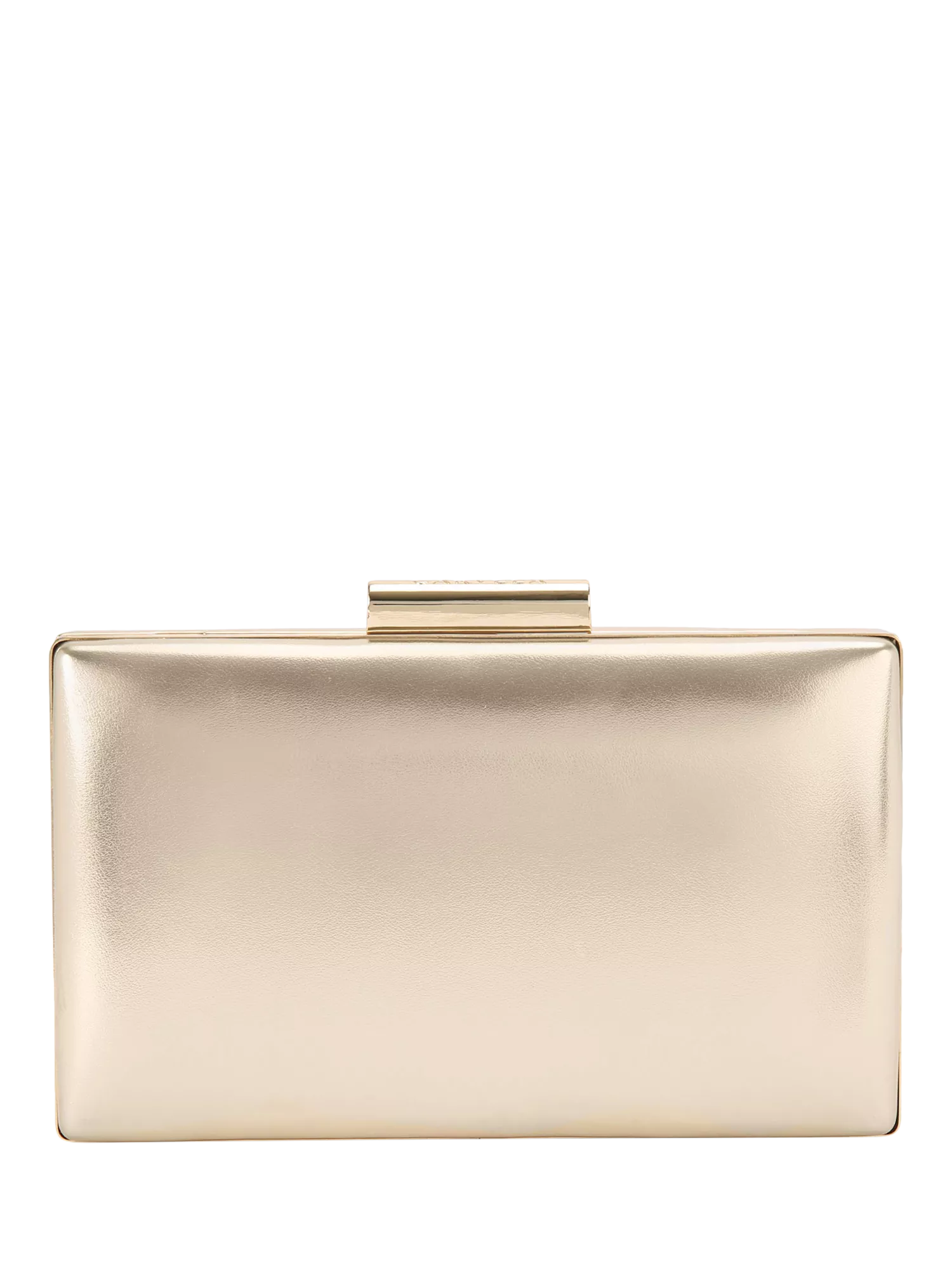 Carvela gold clutch bag, imported from the UK