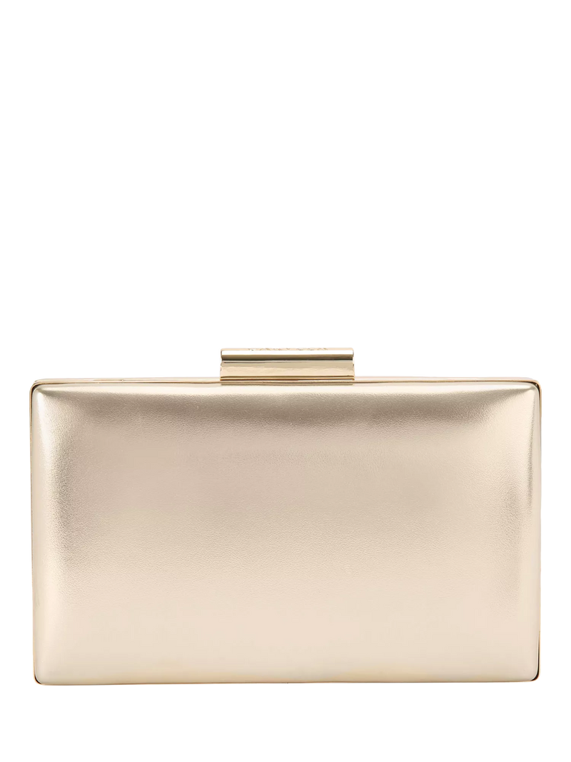 Carvela gold clutch bag, imported from the UK