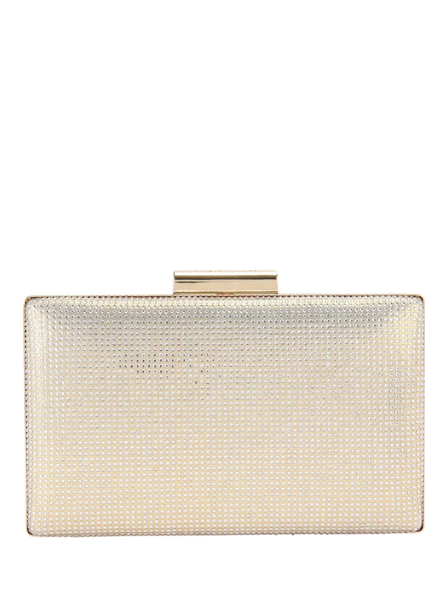 Carvela Aintree embellished clutch bag gold (British brand)