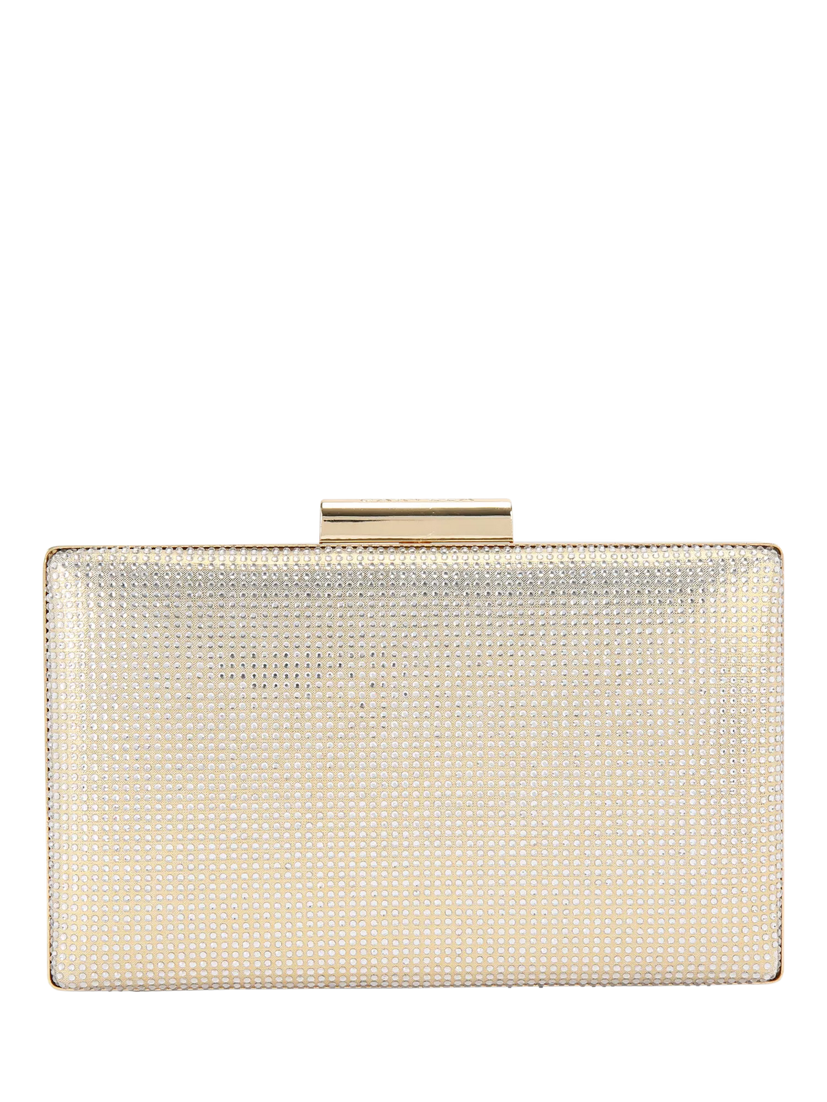 Carvela Aintree embellished clutch bag gold (British brand)