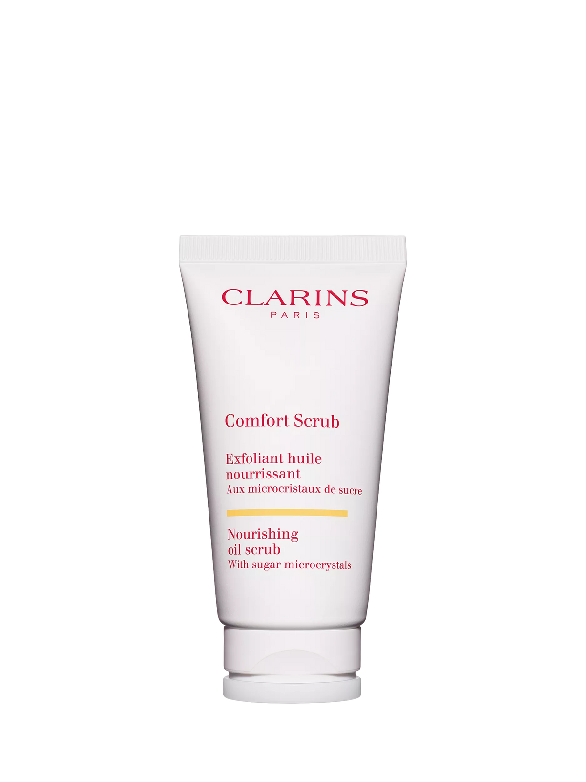 Clarins Comfort Scrub 50ml gentle exfoliator for dry skin, UK version