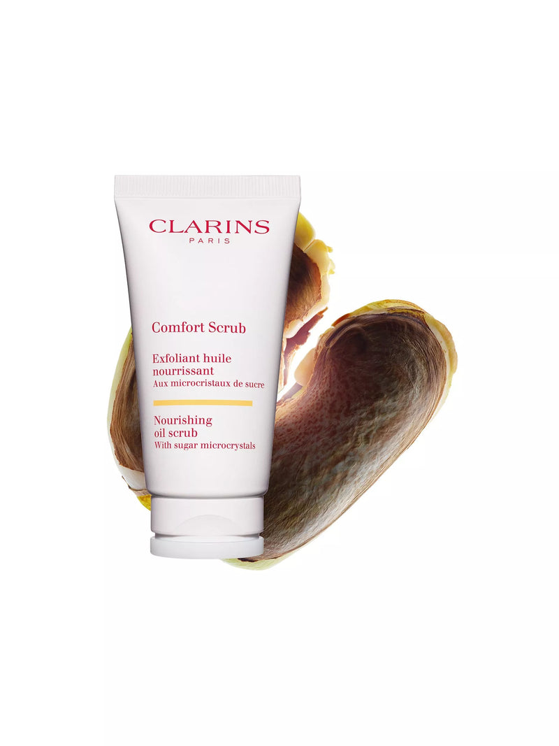 Clarins Comfort Scrub 50ml gentle exfoliator for dry skin, UK version