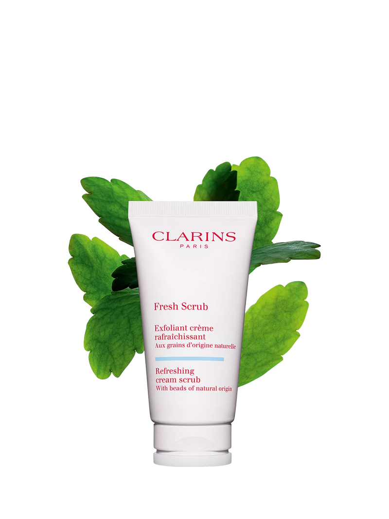 Clarins Fresh Scrub 50ml exfoliating cream, imported from the UK