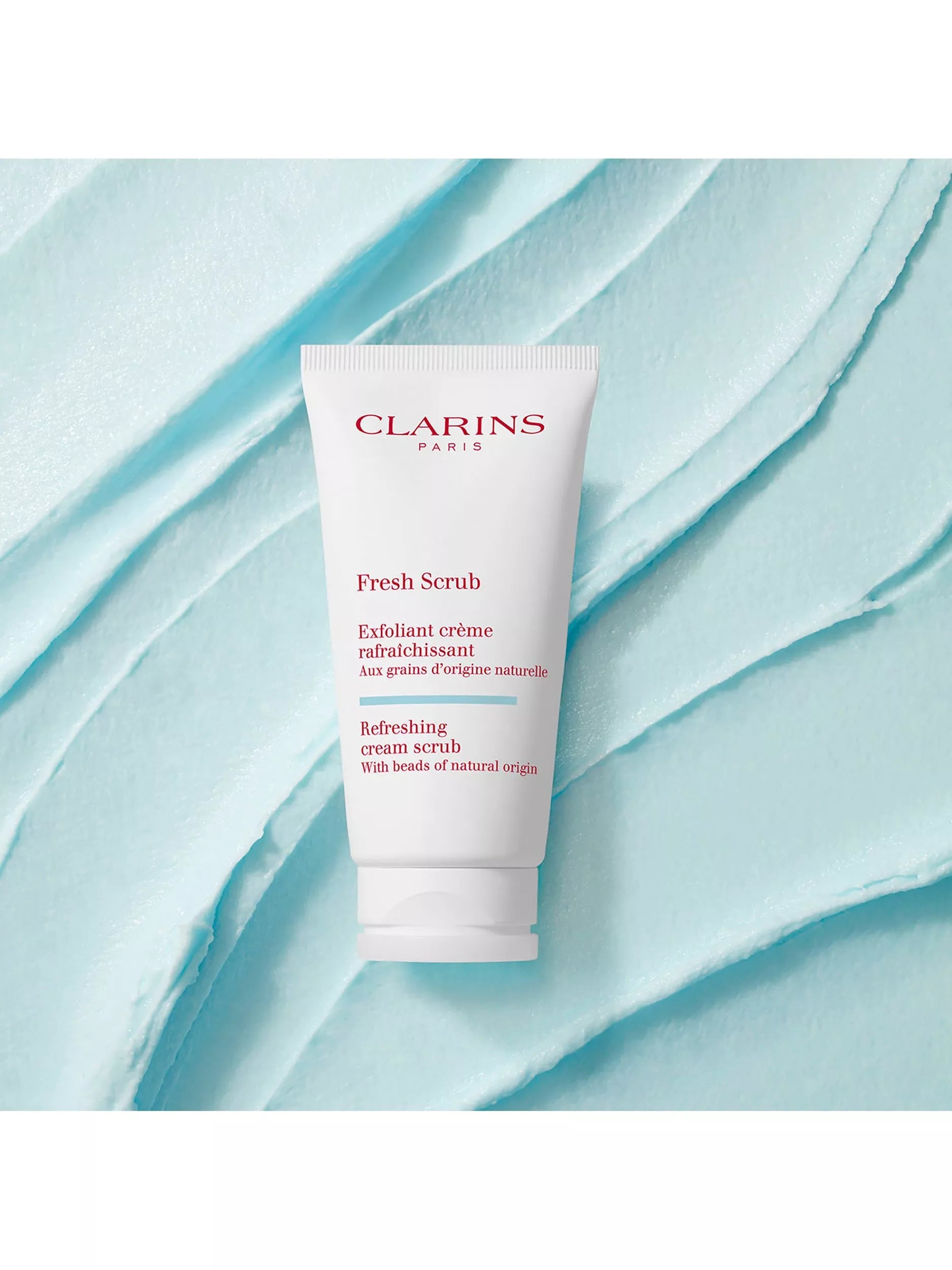 Clarins Fresh Scrub 50ml exfoliating cream, imported from the UK