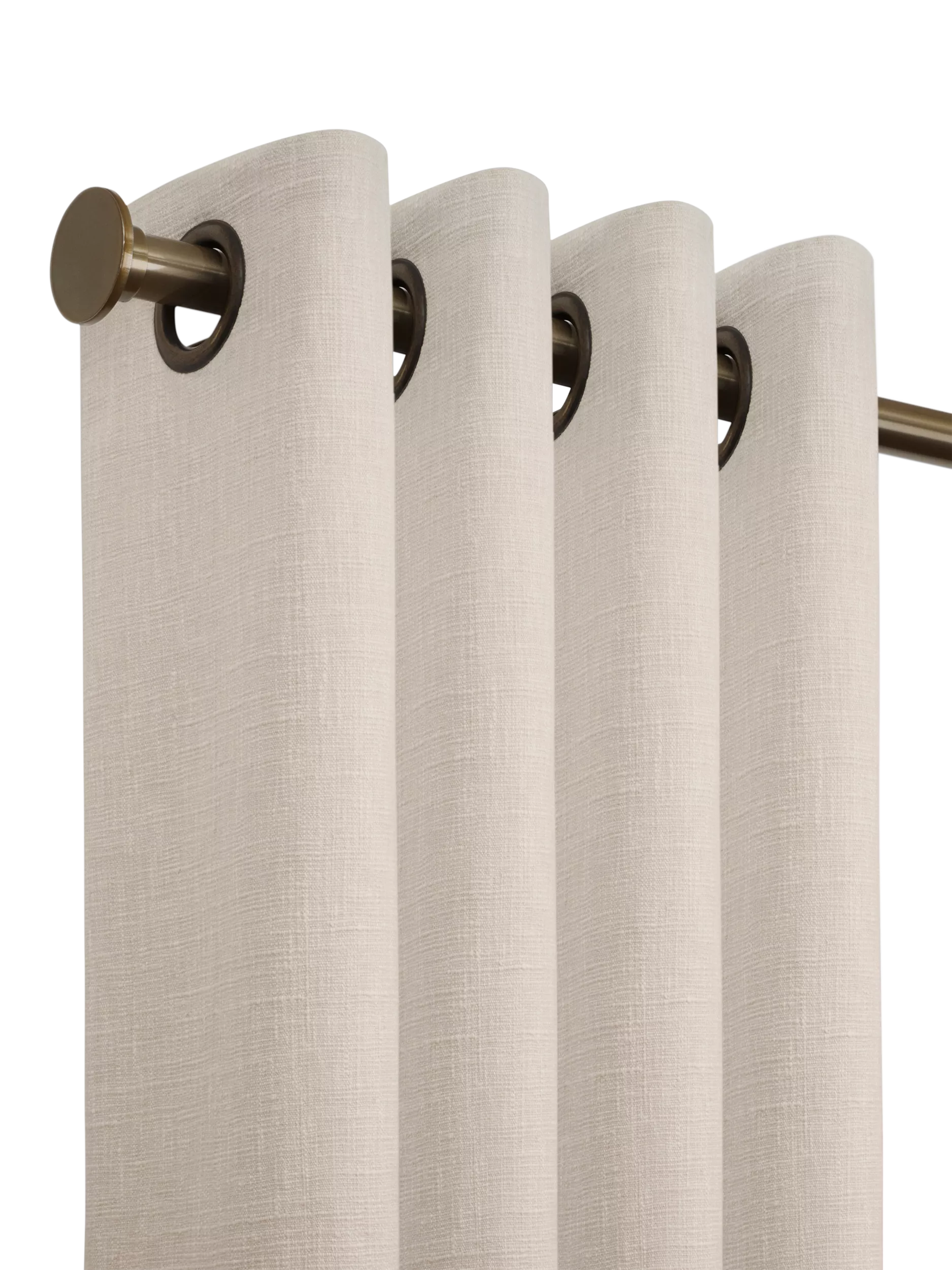 John Lewis curtain pole eyelet disc finial 25mm - British product