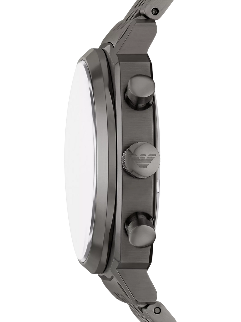 Emporio Armani chronograph green dial watch 40mm, imported from the UK