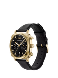 Emporio Armani chronograph watch black 40mm - British product