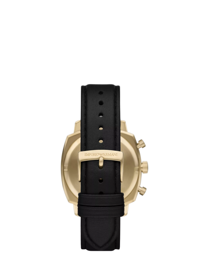 Emporio Armani chronograph watch black 40mm - British product