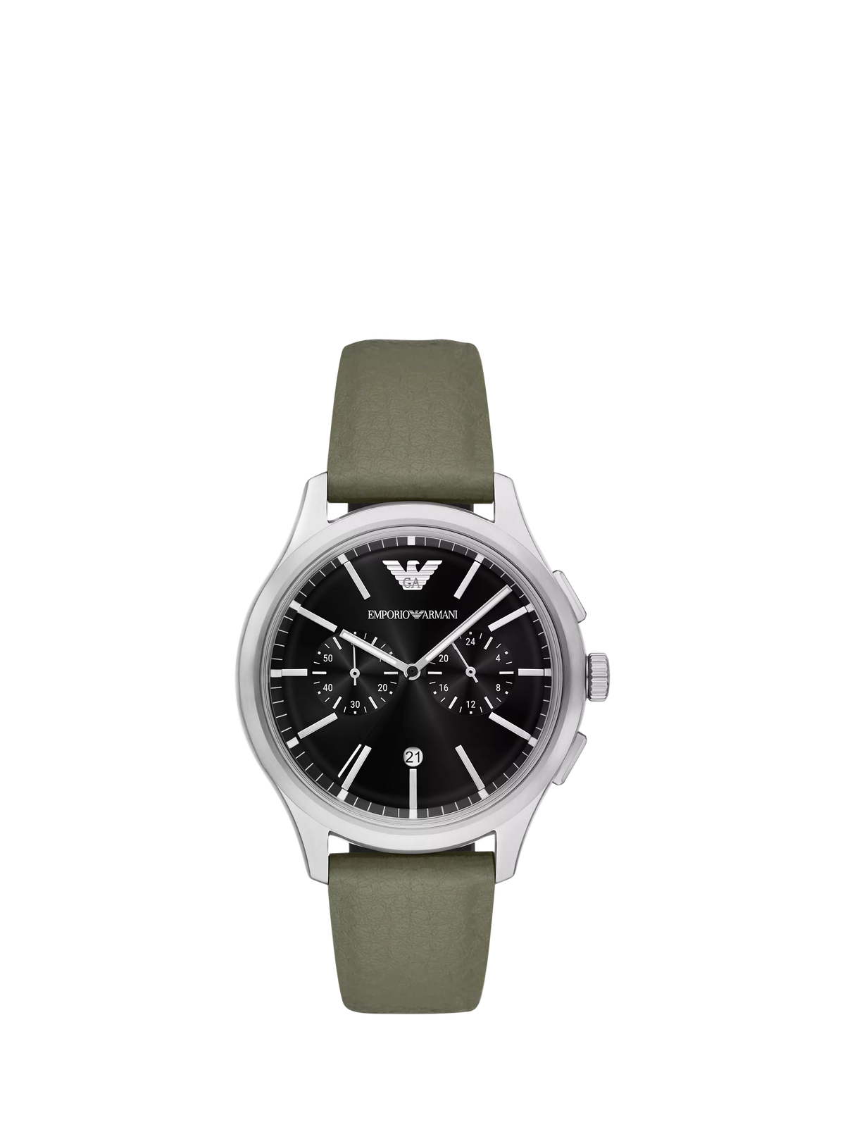 Emporio Armani chronograph watch AR11693 green 42mm - British product