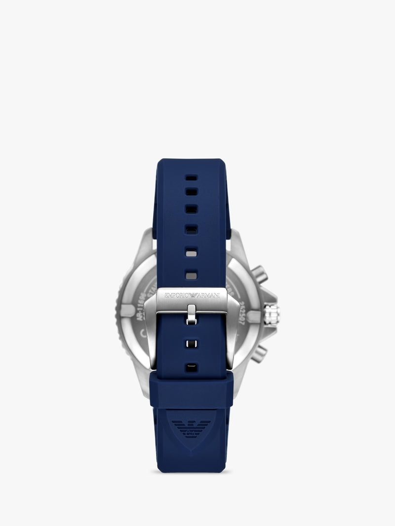 Emporio Armani World Explorer solar chronograph watch 43mm (British brand)
