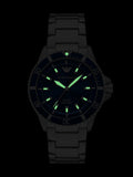 Emporio Armani World Explorer solar watch blue dial steel bracelet - British product