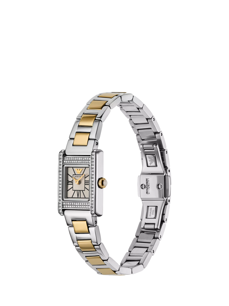 Emporio Armani watch crystal bracelet silver, imported from the UK