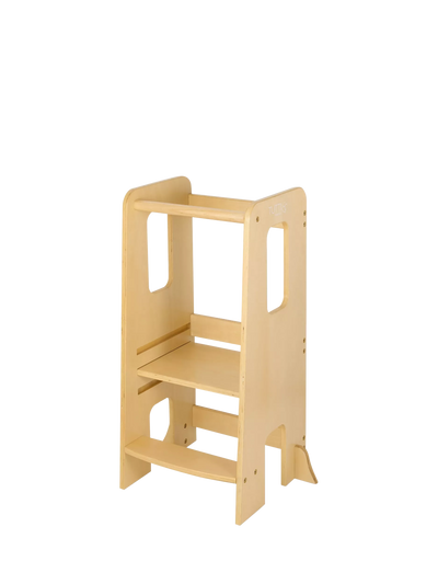 John Lewis Tutti Bambini Helping Hands Montessori Toddler Learning Tower, Natural- Buy online at McGrocer