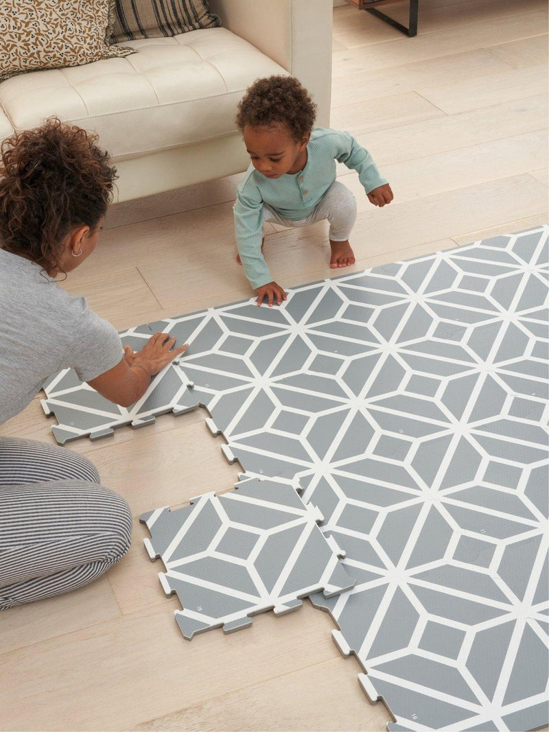 Tutti Bambini puzzle playmat tiles grey, imported from the UK