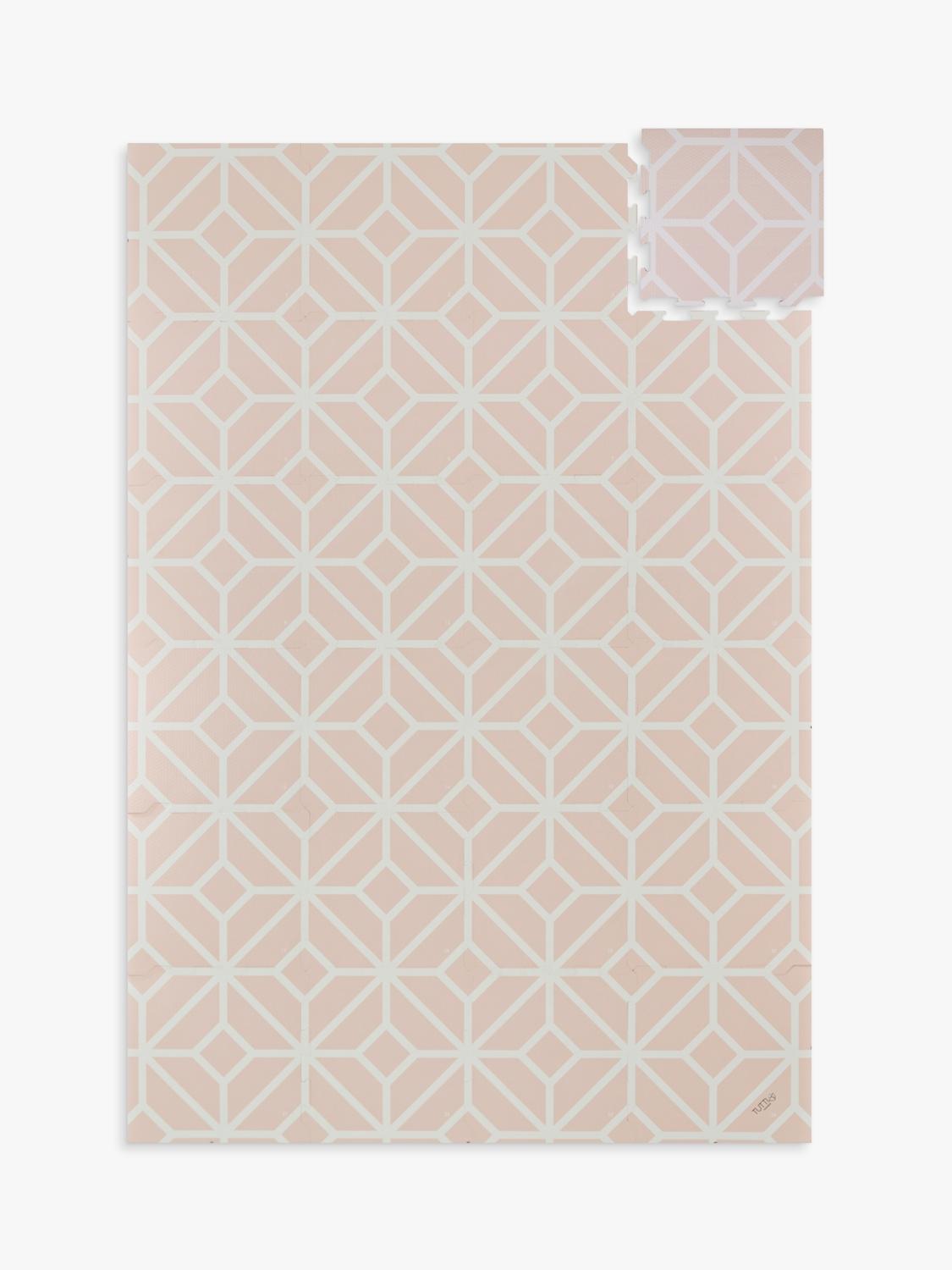 Tutti Bambini puzzle playmat tiles pink 24-piece (British brand)