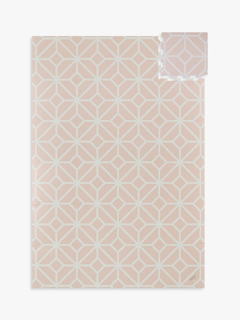 Tutti Bambini puzzle playmat tiles pink 24-piece (British brand)