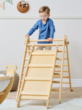 Tutti Bambini Pikler climbing set natural wood finish, UK version