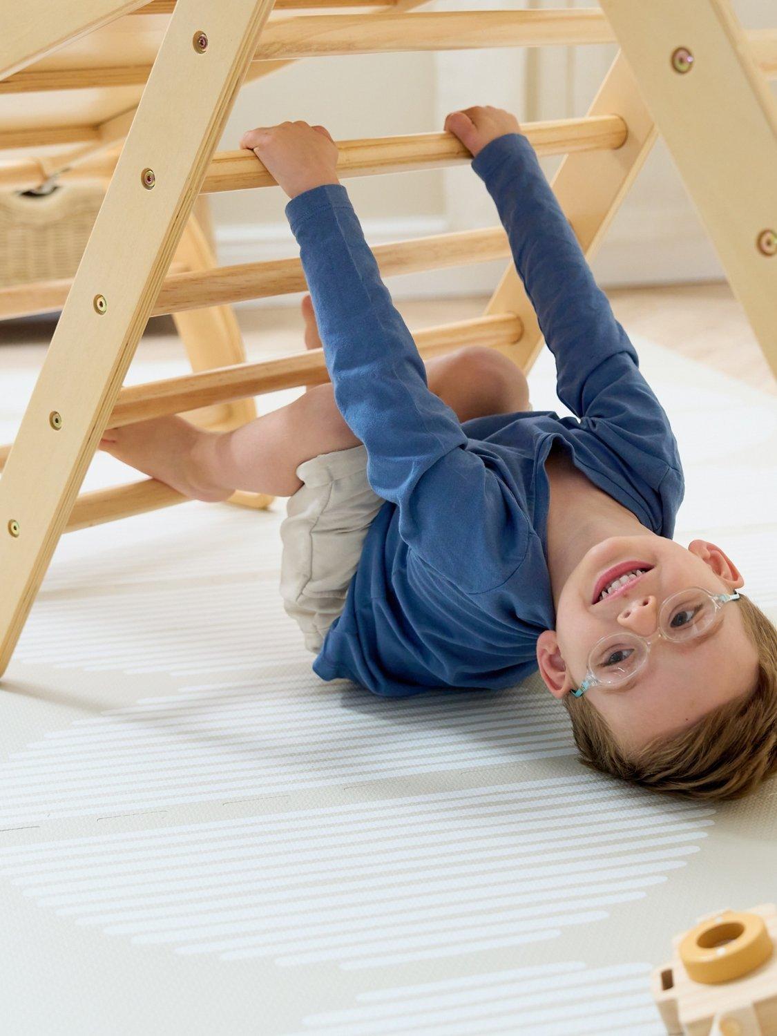 Tutti Bambini Pikler climbing set natural wood finish, UK version